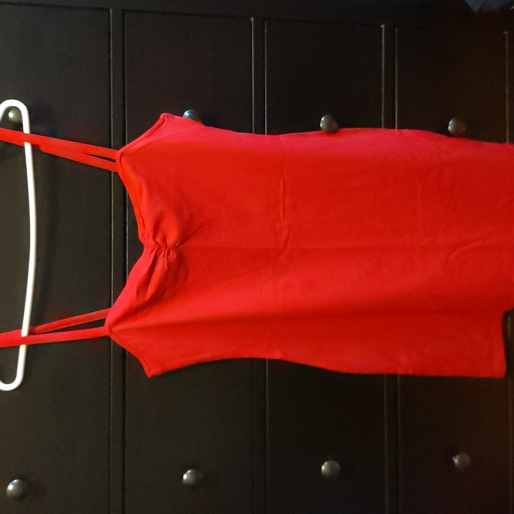 Red H&M dress